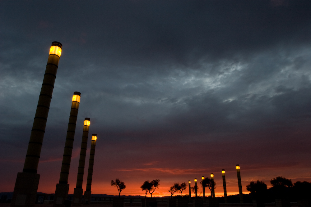 Sunset on Montjuïc 2